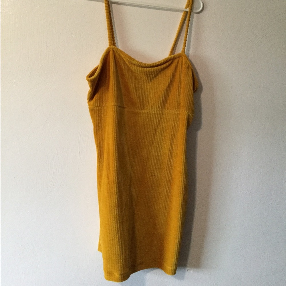 Wild Fable Yellow Bodycon Dress XL
